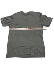 American Apparel Sustainable Collection Unisex Vneck T-Shirt 100% cotton Gray M