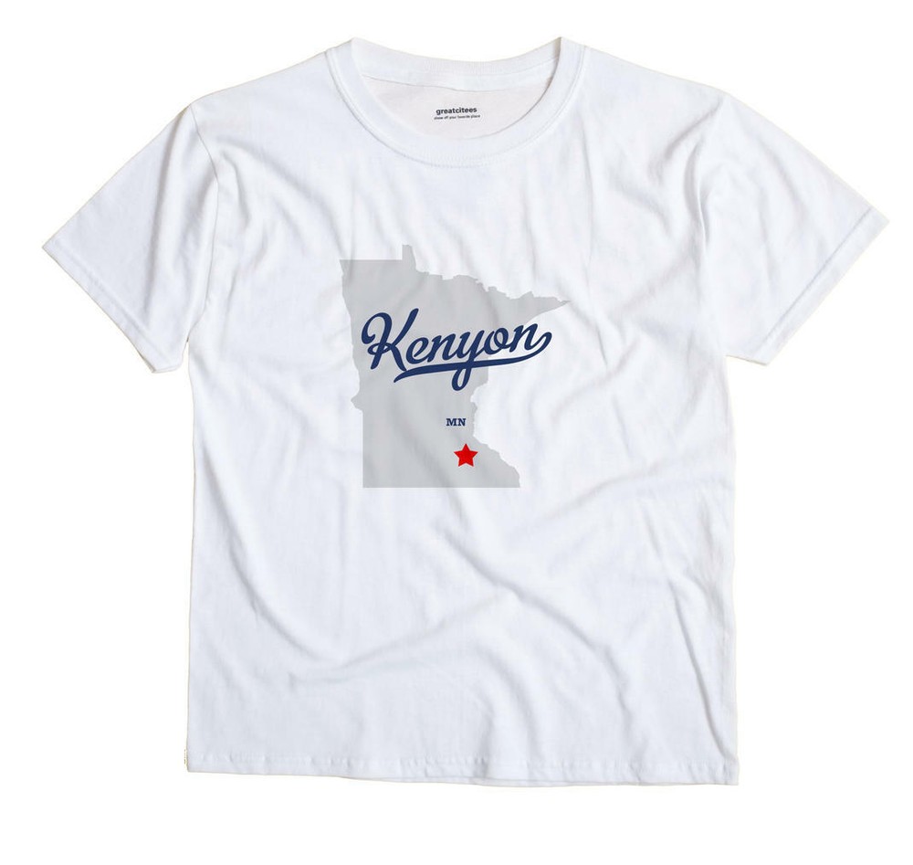 Kenyon Minnesota MN Minn T-Shirt MAP