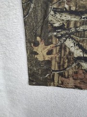 Mossy Oak Break Up Infinity Men Shirt Extra Large Green Cotton Short Sleeve Tee