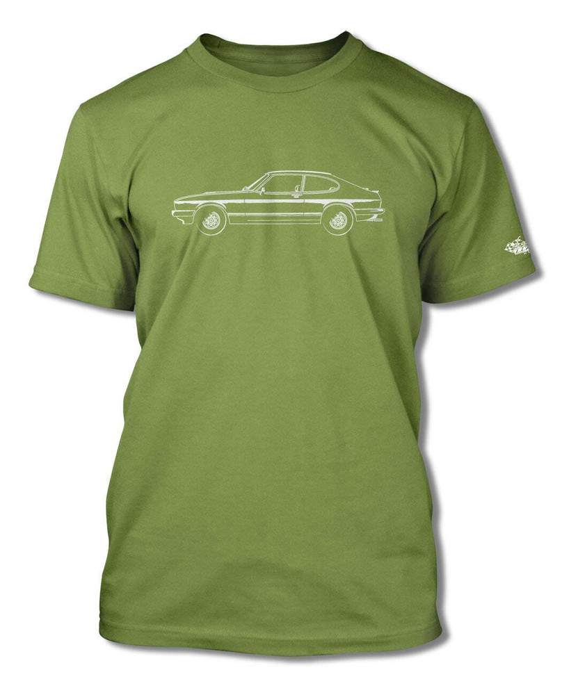 Ford Capri MK III Coupe T-Shirt – Men – Side View