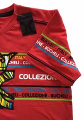 Men’s Bucheli T Shirt,Italian Style,Cotton,Slim Fit,Stretch M…..A10.A