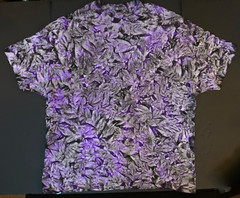*New* 2XL – Sm Handmade Tie Dye, Grape Licorice Cruncht Crinkle, Crew or V-Neck