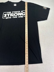Jerzees Mens Dri Power Active XL Graphic Tee “The Force is Strong with this one”