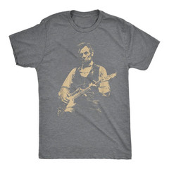 Abraham Lincoln Guitar T-Shirt, Retro Political Humor Tee