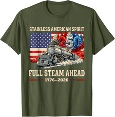 Big Boy 4014 Vintage 250 Steam Locomotive Railroad Train T-Shirt