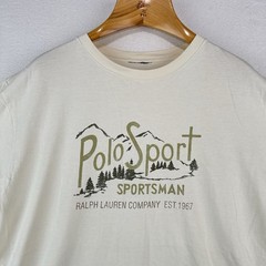 Vintage Polo Sport Ralph Lauren Sportsman Mountain T-shirt Men’s L/XL *No Tag