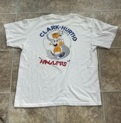 Vintage 1995 March of Dimes WalkAmerica Clark-Hurth Haulers T-Shirt Adult L