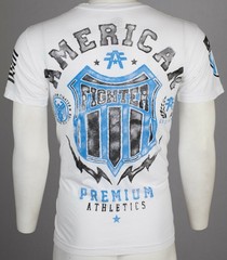 AMERICAN FIGHTER Alabama Lion White Athletic Mens Crewneck T-shirt XL-3XL