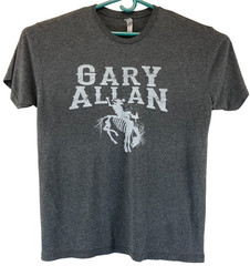Gary Allan Concert Tour Shirt Men’s XXL Skeleton Cowboy Horse Country Music Rock