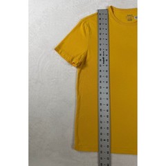 Polo Ralph Lauren Short Sleeve Crewneck Tee Cotton Mustard Yellow Mens Size M