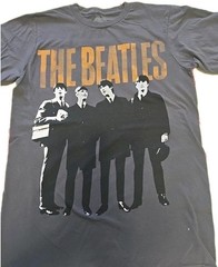The Beatles Tee Shirt Men’s Small Gray 2011 John, Paul, George & Ringo