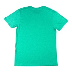 Brew City Men Medium T-Shirt Bush Light Beer Graphic Heather Green Cotton Blend
