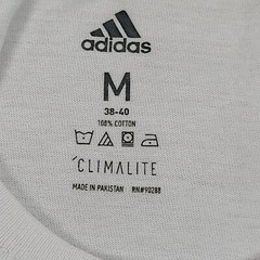 Adidas Shirt Mens Medium White Casual Outdoors Comfort Climalite Athletic