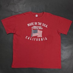 Vintage Ronald Reagan Presidential Library Made in Usa T-shirt Size 2XL