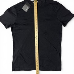 Buck Mason Pima Classic Tee Mens Size S Black Made in USA Supima NWT