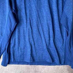 BCG Mens Shirt Top Size 2XL Blue Athletic Long Sleeves Crew Neck Pullover