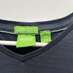 Lot BOSS T-Shirts: 1 Cotton Jersey T-Shirt & 1 Long Sleeve Crew. Men’s Medium