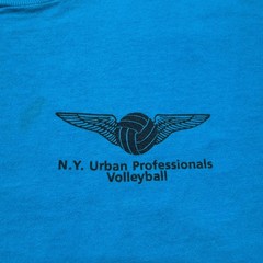 Vintage 90s NY Urban Professionals Volleyball Sports Keith Haring T-Shirt Large