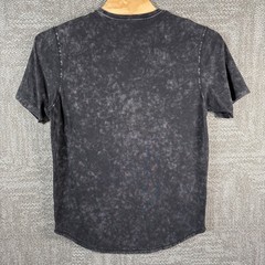 Legends Aviation T-Shirt Mens XL Black Acid Wash Curved Hem Athletic Tee Lifting