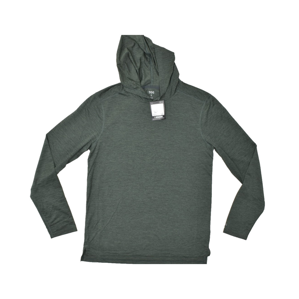 DSG Movement Hoodie Men’s Athletic Pullover Long Sleeve Shirt Stripe Size S NEW