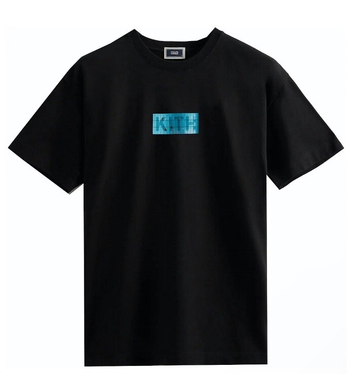 Kith High Rise Box Logo Tee Black Size M