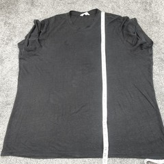 Marks & Spencer 100% Linen T-Shirt Black Size XL Men’s Short Sleeve M&S