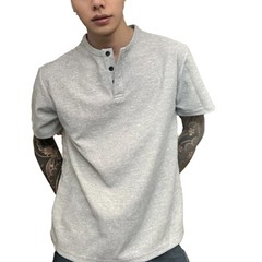 Men’s Lightweight Casual T Shirt Short Sleeve in Waffle Fabric for Easy Wear