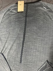 NIKE TECH KNIT RUNNING #010 H. GRAY’S & BLACK DRI-FIT ADV SHIRT SIZE 2XL MEN $80