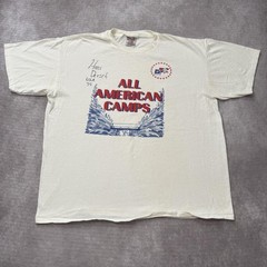 Vintage 90s Hans Dersch Signed Shirt Mens XL Swimming Olympics USA