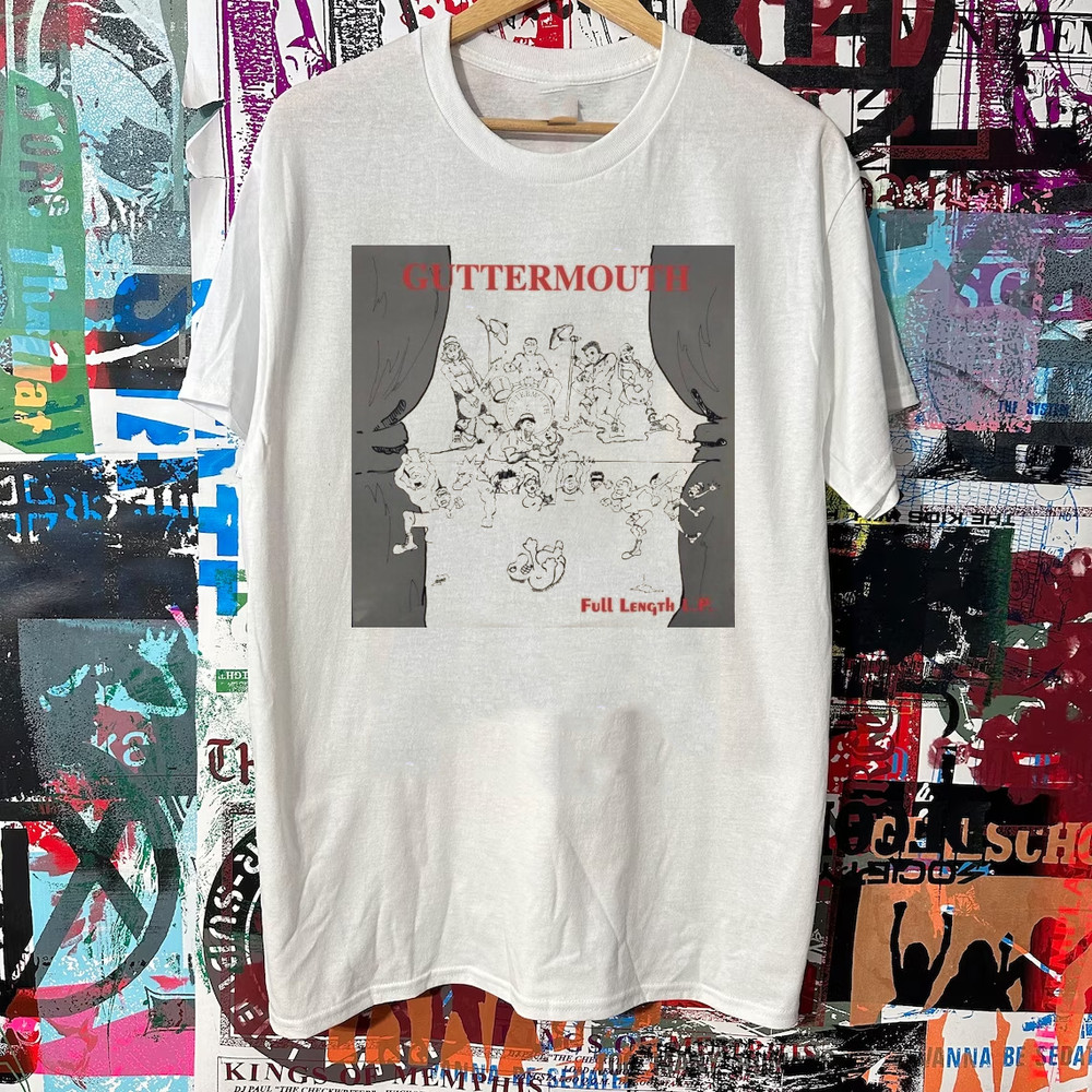 Guttermouth Band Full Length LP T Shirt Full Size S-5XL