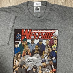 West Coast Shirt 2XL Rapper Rap Westside Legends LA Bay Area Legends Hip Hop Tee