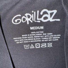 Gorillaz Demon Days Stripe Twofer Long-Sleeve T-Shirt Boxy Medium NWOT Hot Topic