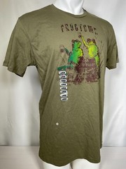 Frogtown Los Angeles River Military Green Drab Olive T-Shirt Men’s LARGE NWT