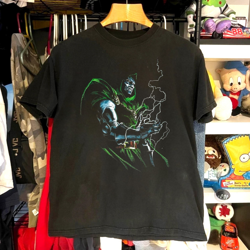 Dr. Doom Doomsday T Shirt Comic Villain Movie Graphic Tee Unisex S-5XL