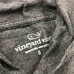 Vineyard Vines Shirt Mens Small Grey Hooded Pullover Beach Preppy Whale Logo