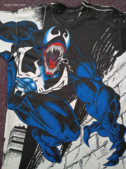 Vintage Marvel 1993 Venom T-Shirt Comic Spiderman Carnage 90s Size XL