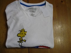 NWT Peanuts Snoopy & Woodstock Patroit Graphic T-Shirt,Unisex Large