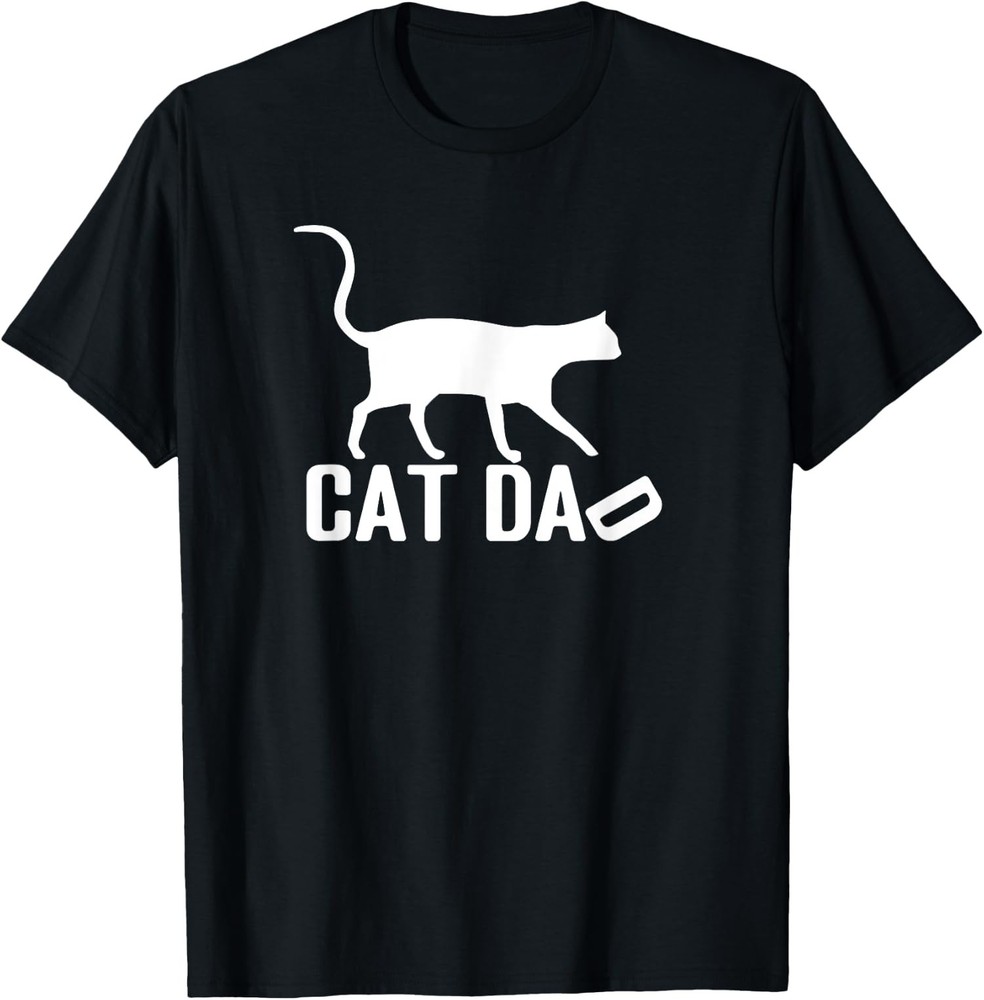 Cat Dad Funny Father’s Day Gift Design Cat Lover Unisex T-Shirt