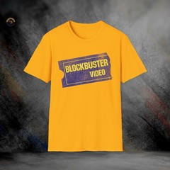 Blockbuster Video Vintage Retro T-Shirt | Softstyle Tee