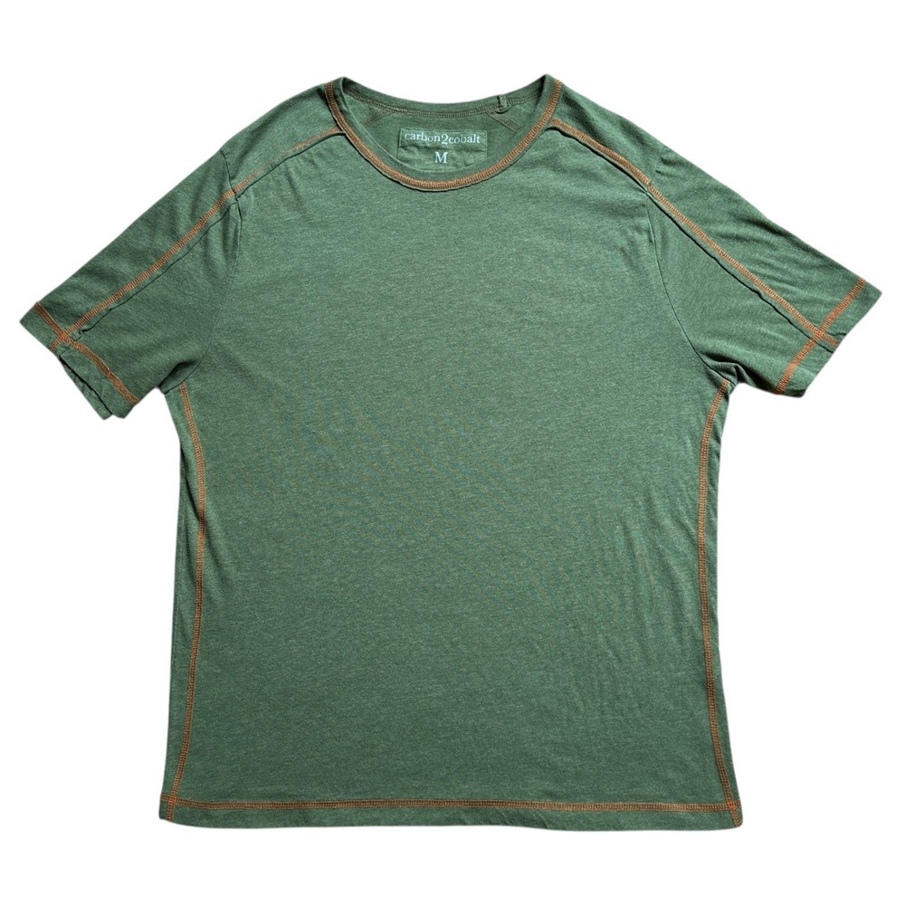 Carbon 2 Cobalt Short Sleeve T-Shirt Mens Sz Medium Green