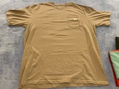 Lot of 4 Carhartt Men’s XL Tall Loose Fit Pocket T-Shirts, Men’s Work Wear