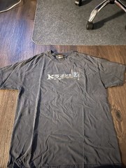NWT VTG Y2K 2001 Dragon Ball Z Tee Shirt L Super Saiyan 3 Goku Vegeta Trunks