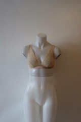 Womens Cosabella Nude Wireless Lace Adjustable Bra S *