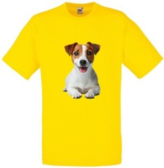 Jack Russell Dog Pet Family Novelty T Shirt Various Colours And Sizes