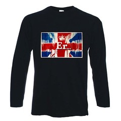 BANKSY ER.. LONG SLEEVE T-SHIRT – Union Jack Jubilee – Choice Of Colours