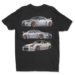 Custom T-Shirt, Cars, Dtf Print On Next Level T-Shirt unisex Soft Cotton