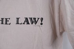 Vintage Y2K 2001 The Discovery Channel Mens Medium Faded Murphys Law T-Shirt