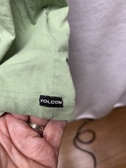Volcom Stone Green Short Sleeve Cotton T-Shirt Men’s Large Nice Graphic