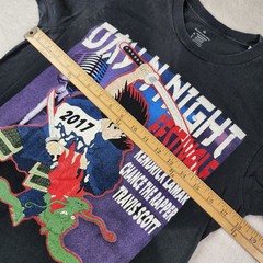 2017 DAY N NIGHT Festival T Shirt Adult Small Travis Scott Kendrick Lamar AOP