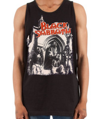 Black Sabbath Vintage Rock Band Black Tank Top (Various Colors)